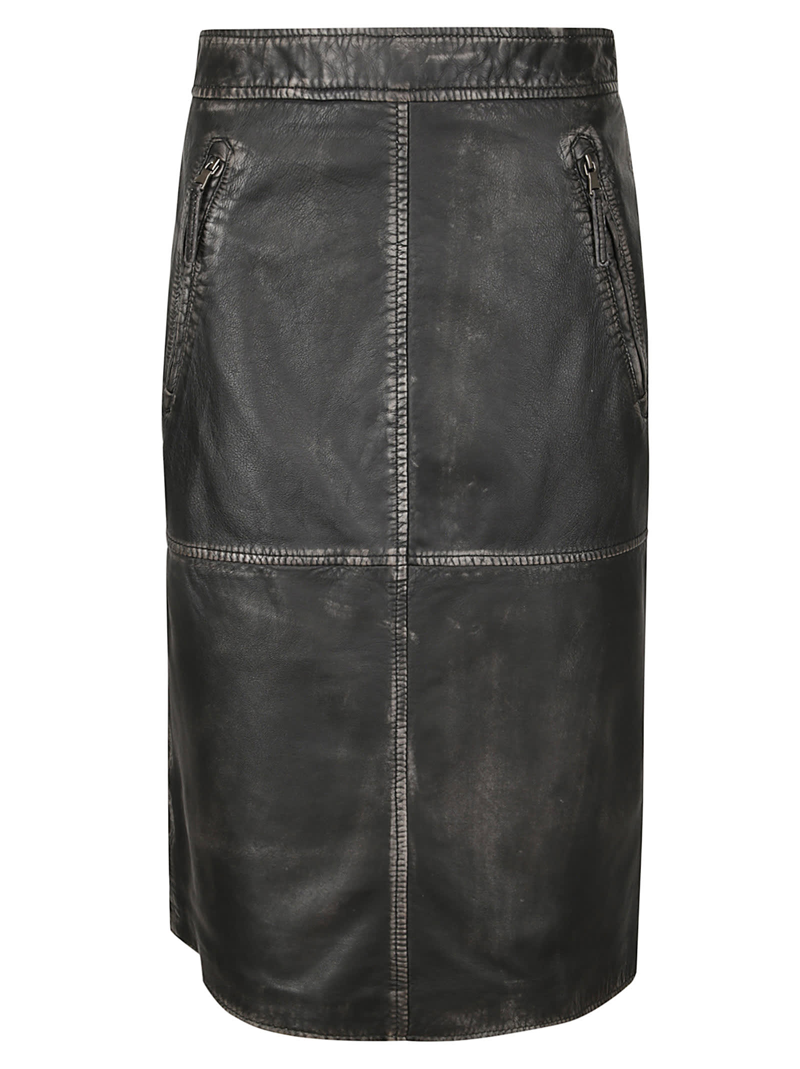 Shop P.a.r.o.s.h Skirt In Black Fantasy