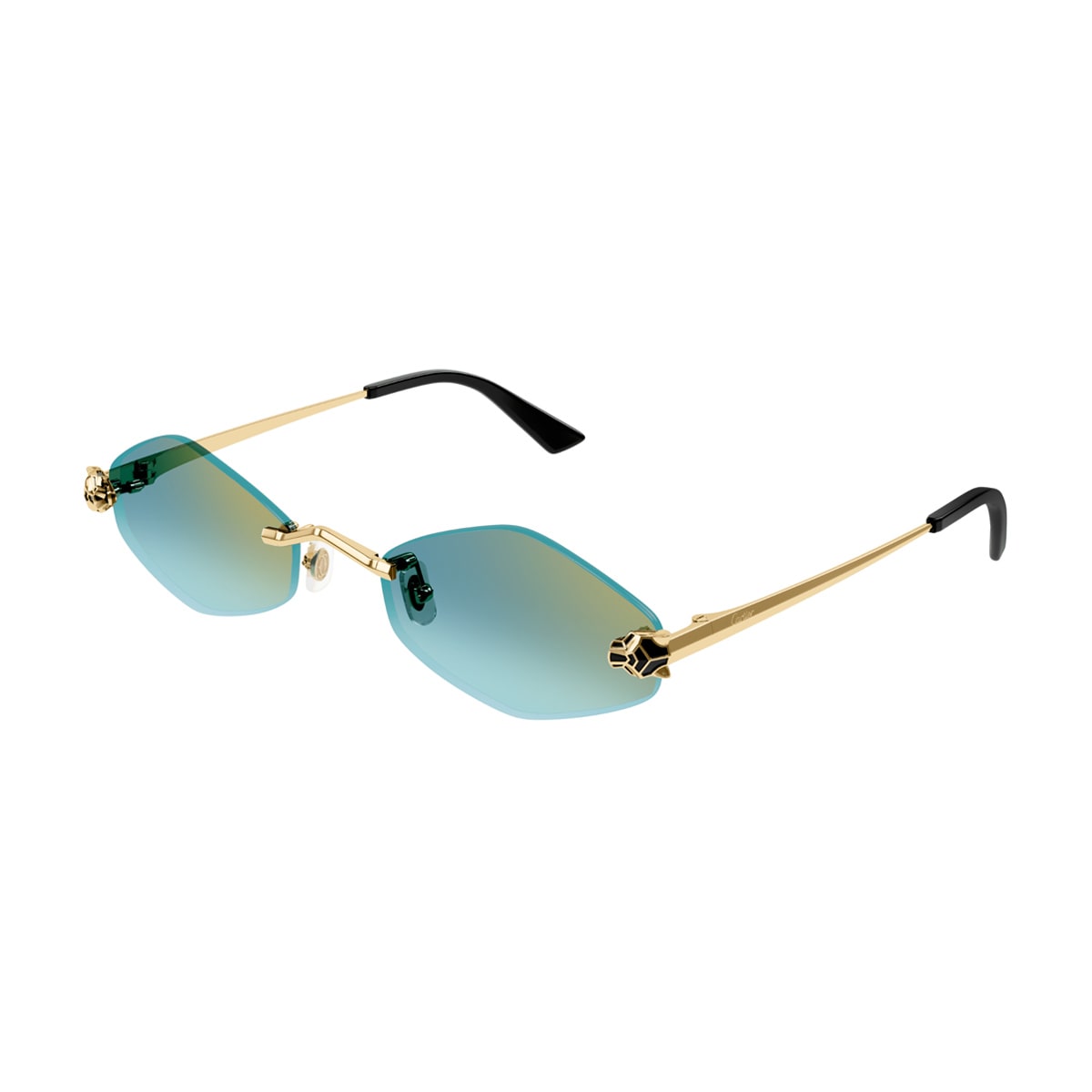 Cartier Ct0433s 003 Sunglasses In Multi
