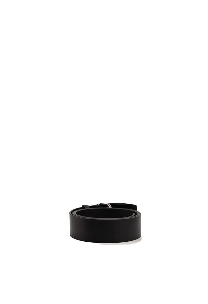 Shop Dsquared2 Canadian Twins Leather Belt In Nero