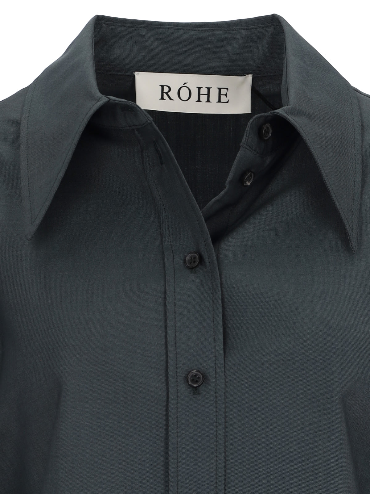 Shop Rohe Classic Shirt In Gray