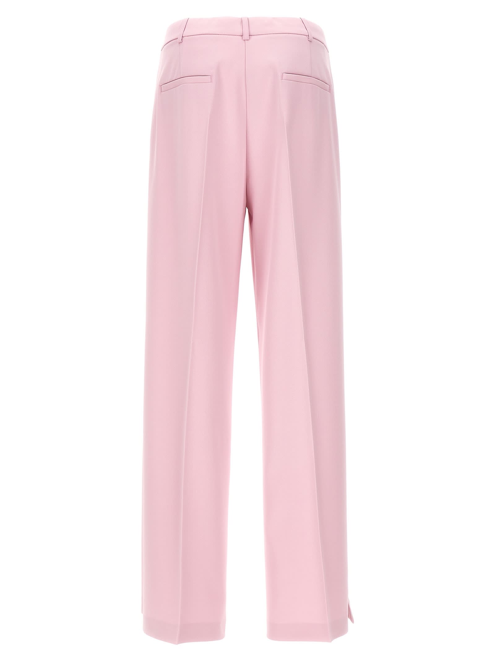 Shop Pinko Purezza Pants In Rosa