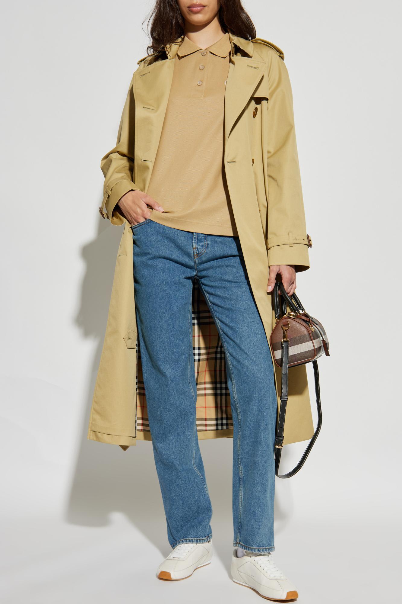 Burberry Straight Fit Jeans In Blue