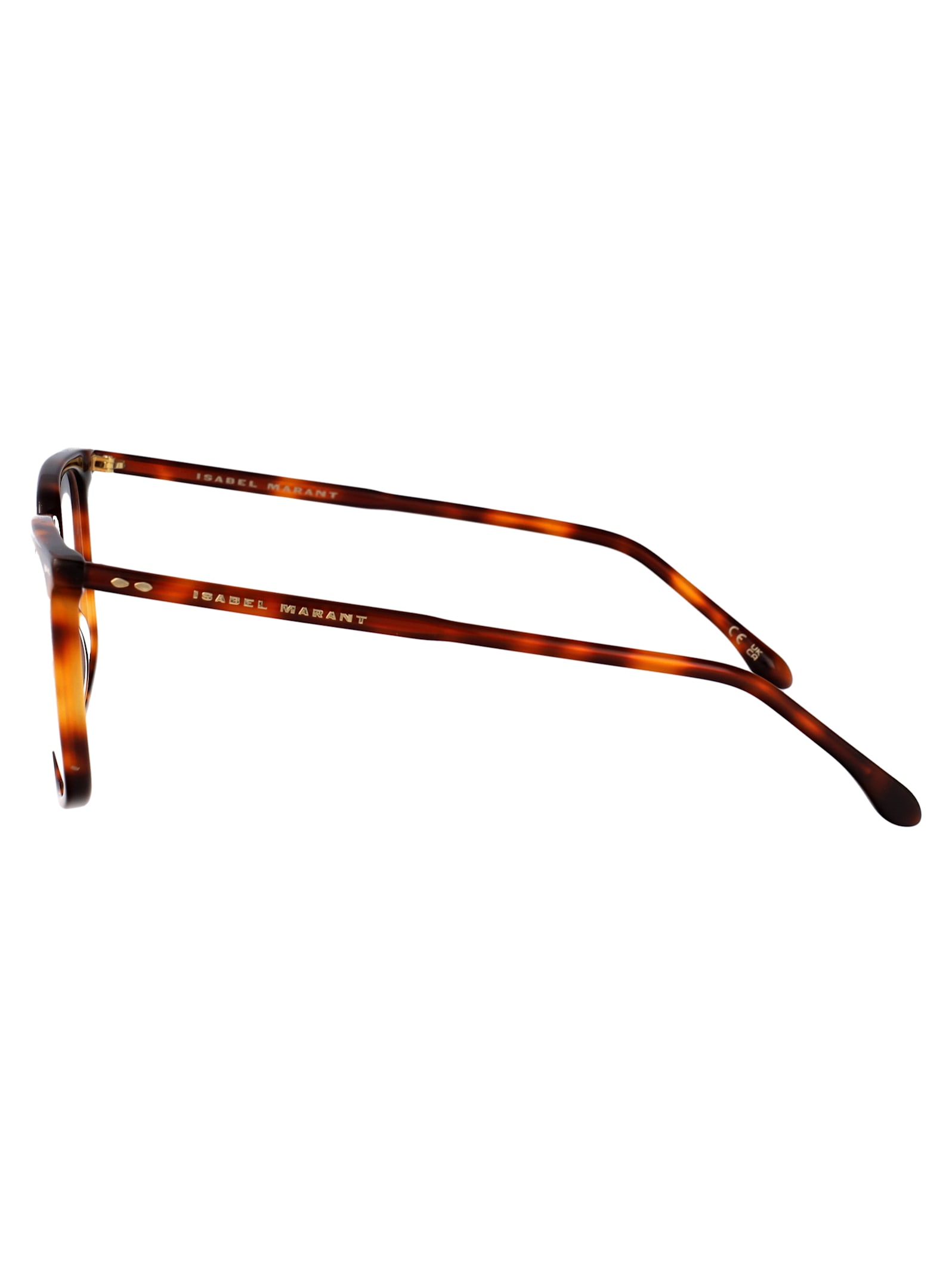Isabel Marant Geometric Flat Mirror In Brown