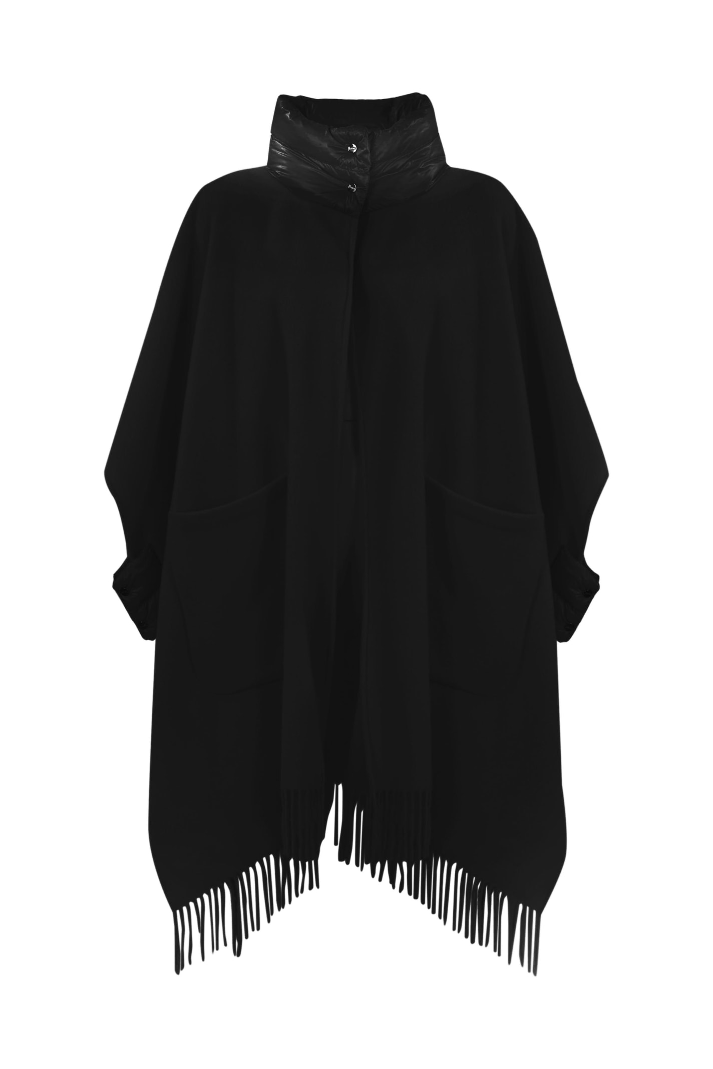 HERNO HERNO CAPE IN WOOL