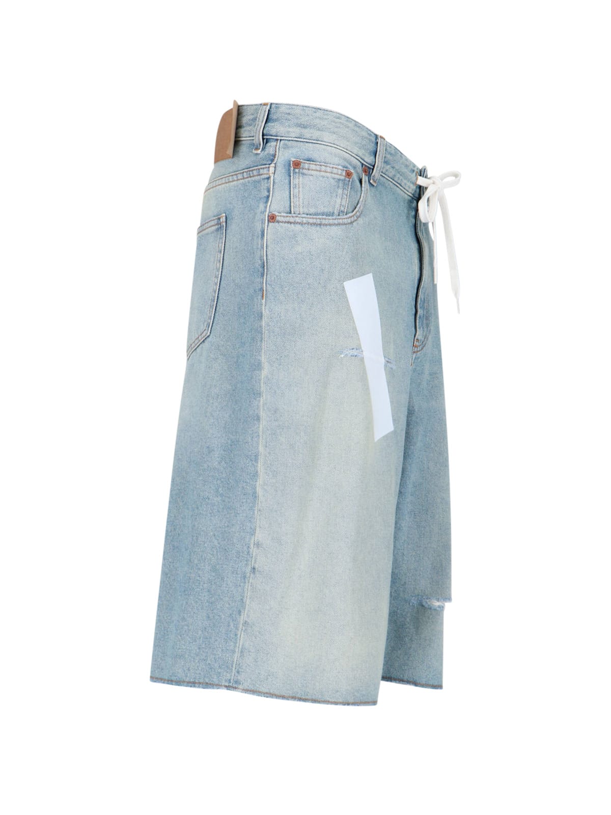 MM6 MAISON MARGIELA DENIM SHORTS 