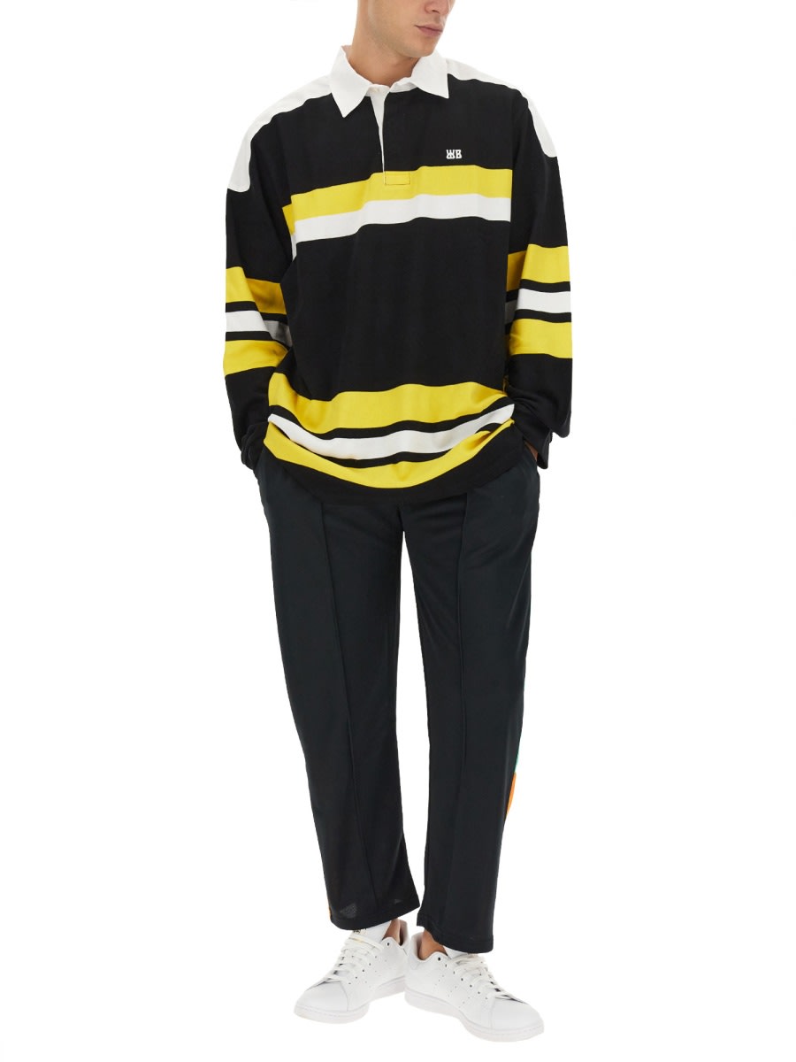 Shop Wales Bonner Communal Pants In Black