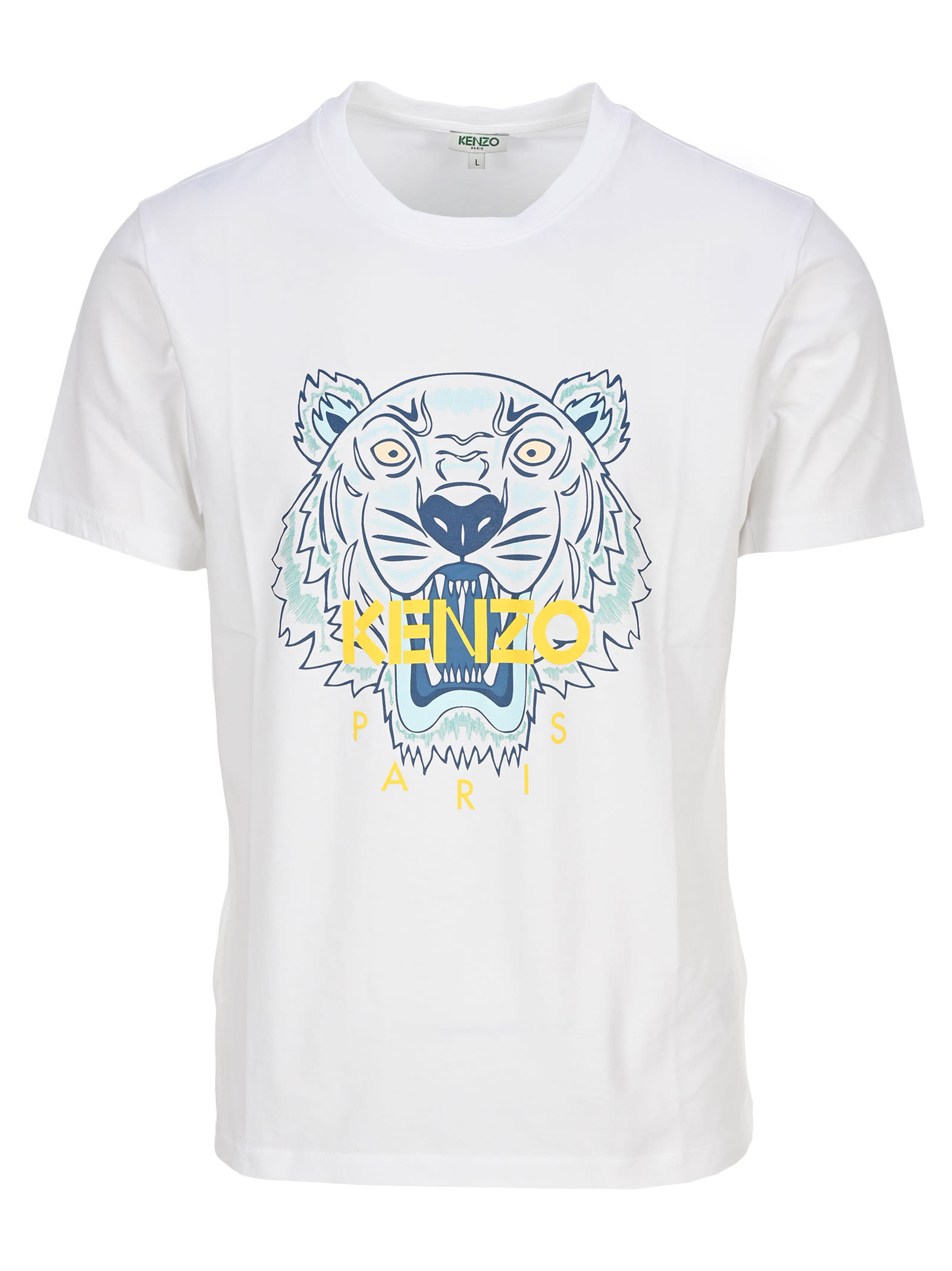 kenzo tiger shirt white