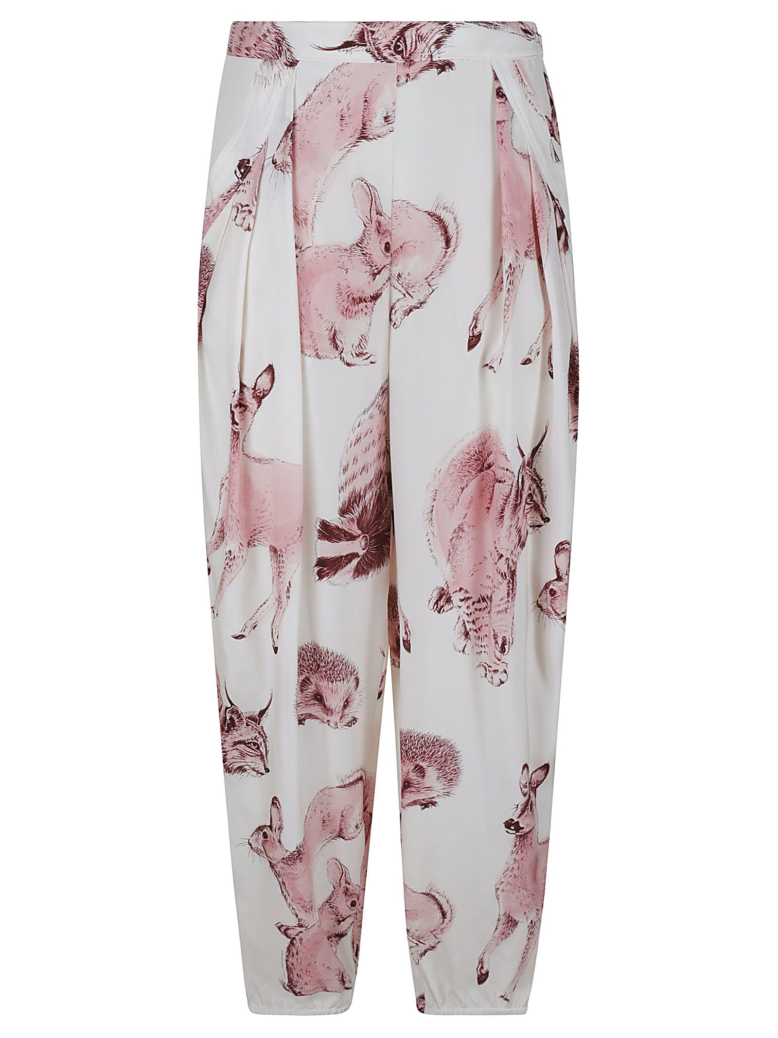 STELLA MCCARTNEY REWILD FAUNA PRINT TROUSERS