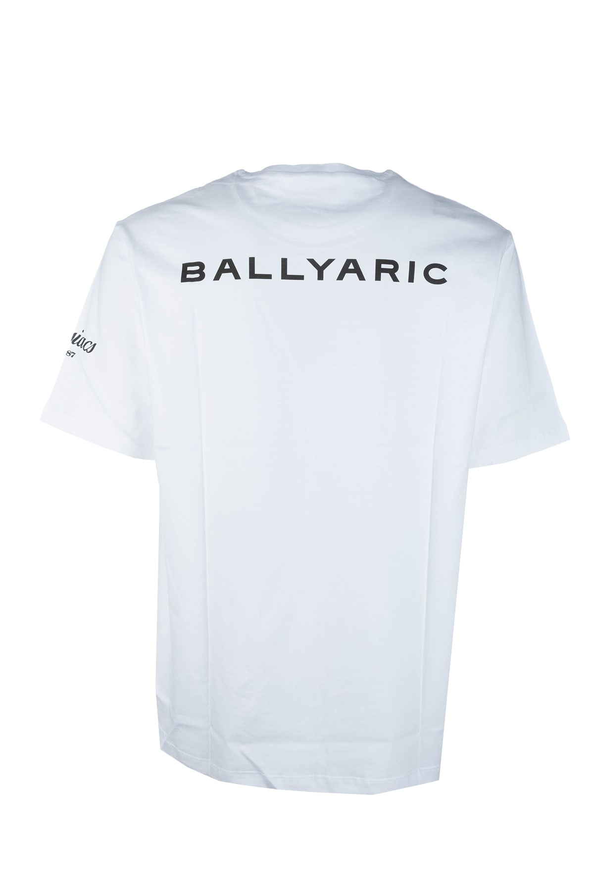 Bally X Dj Leo Mas Amnesia-printed Crew Neck T-shirt In White