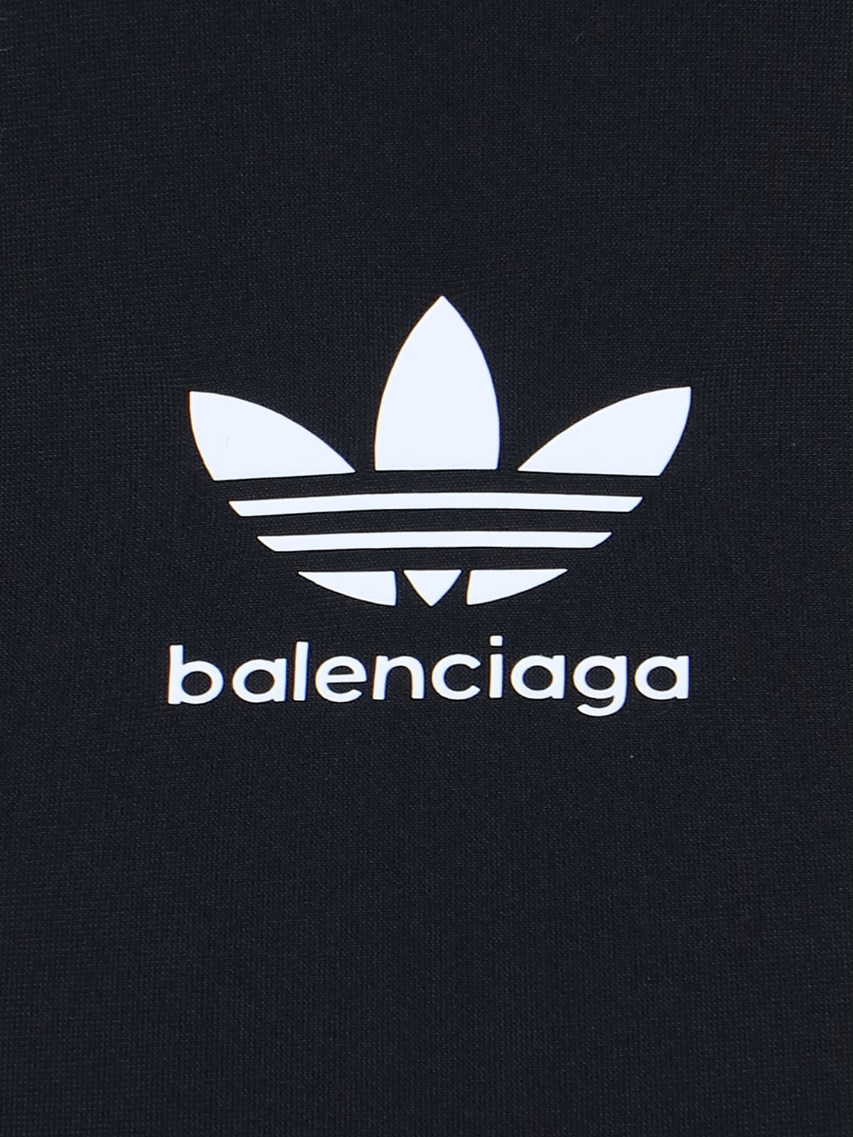 Shop Balenciaga X Adidas Logo Mini Dress In Black