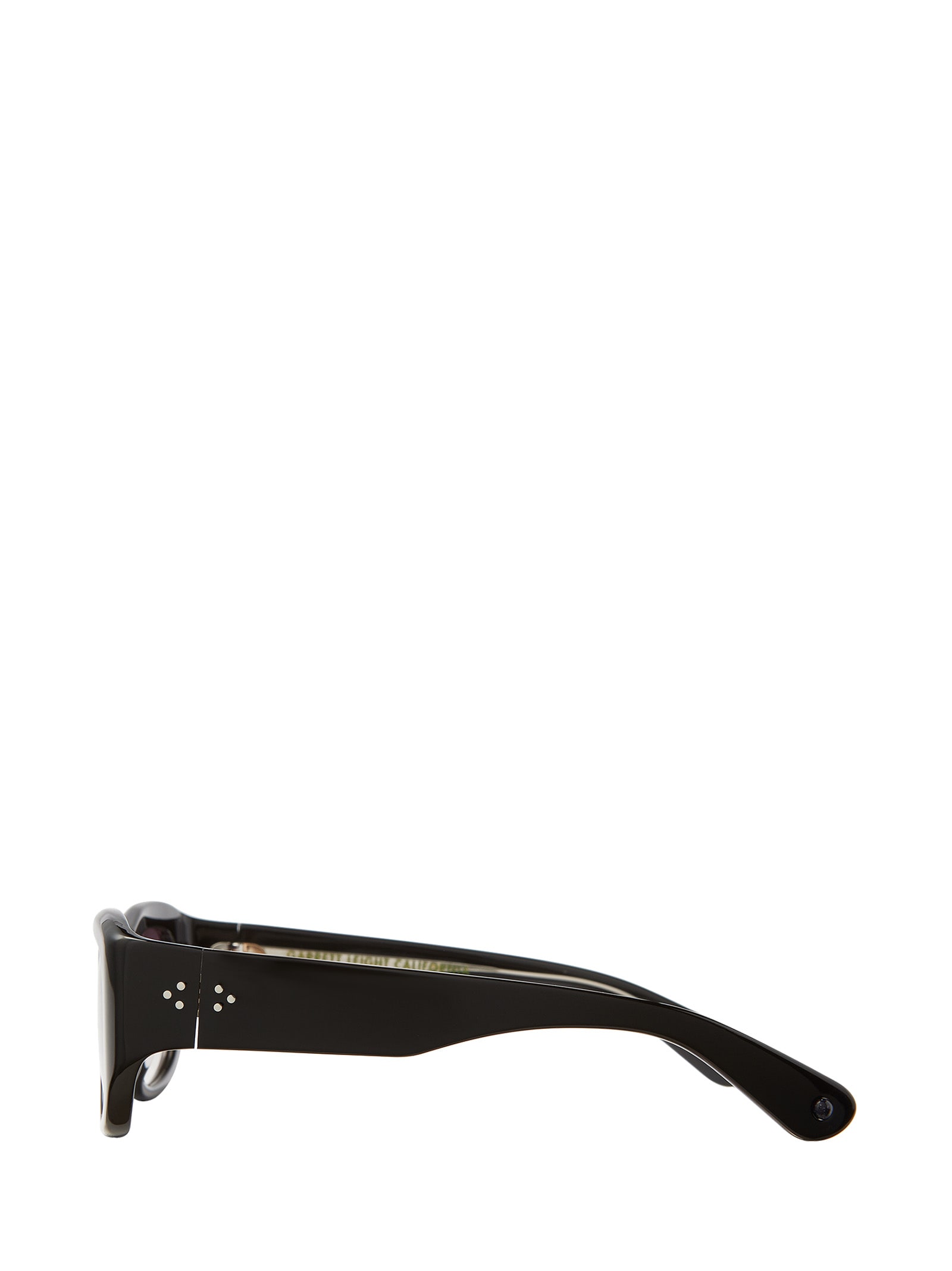 Shop Garrett Leight Laguna Sun Black Sunglasses