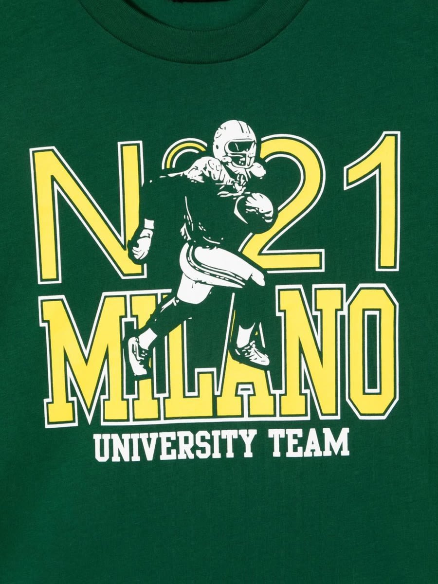 N°21 Tshirt In Green