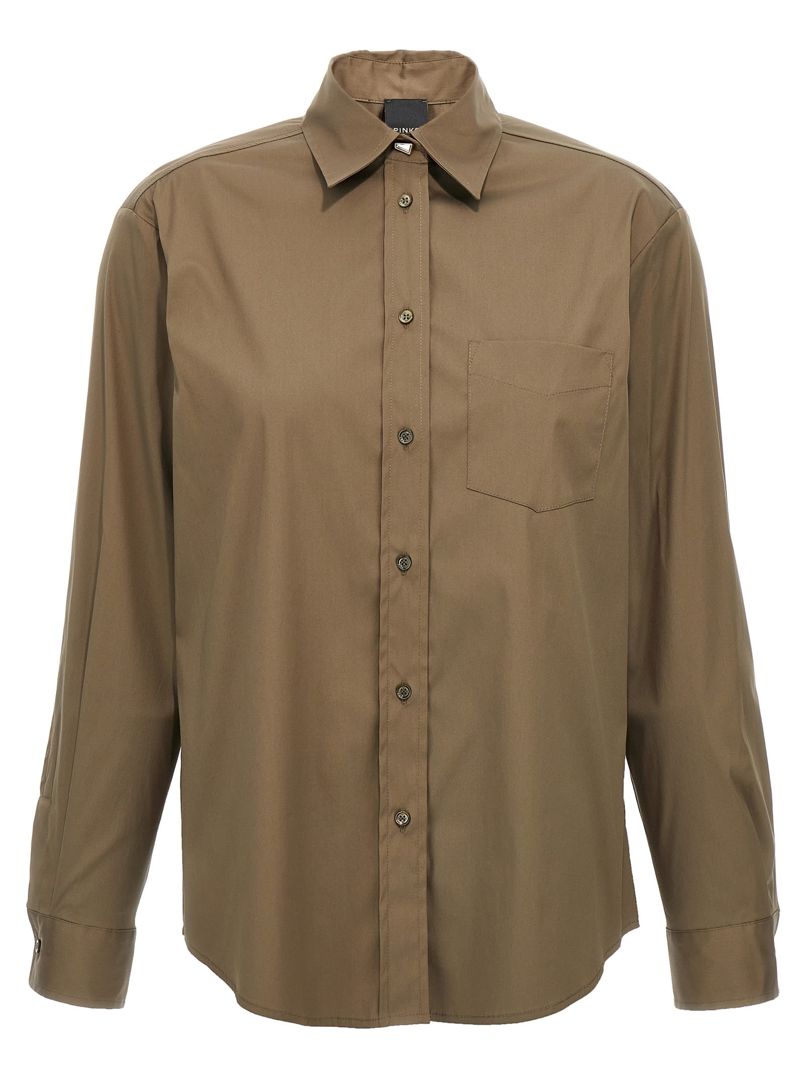 Shop Pinko Corea Shirt In Green