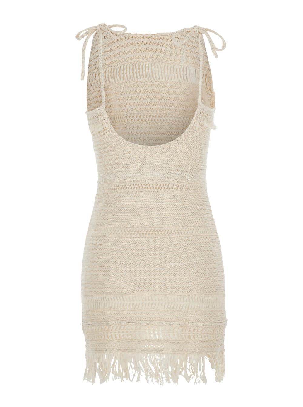 Isabel Marant Étoile Off-white Aralia Minidress In White