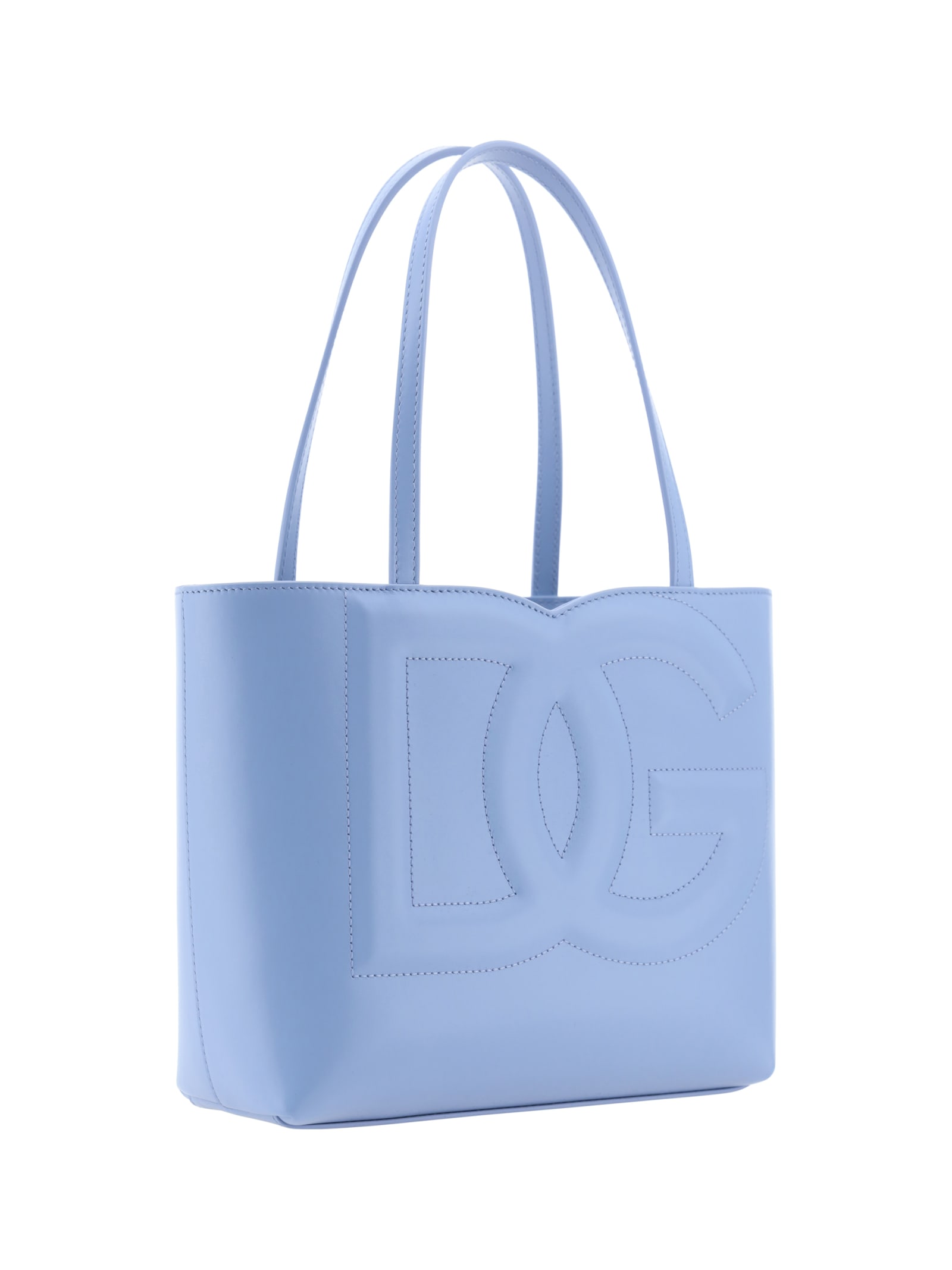 Shop Dolce & Gabbana Shopping Bag In Carta Zucchero