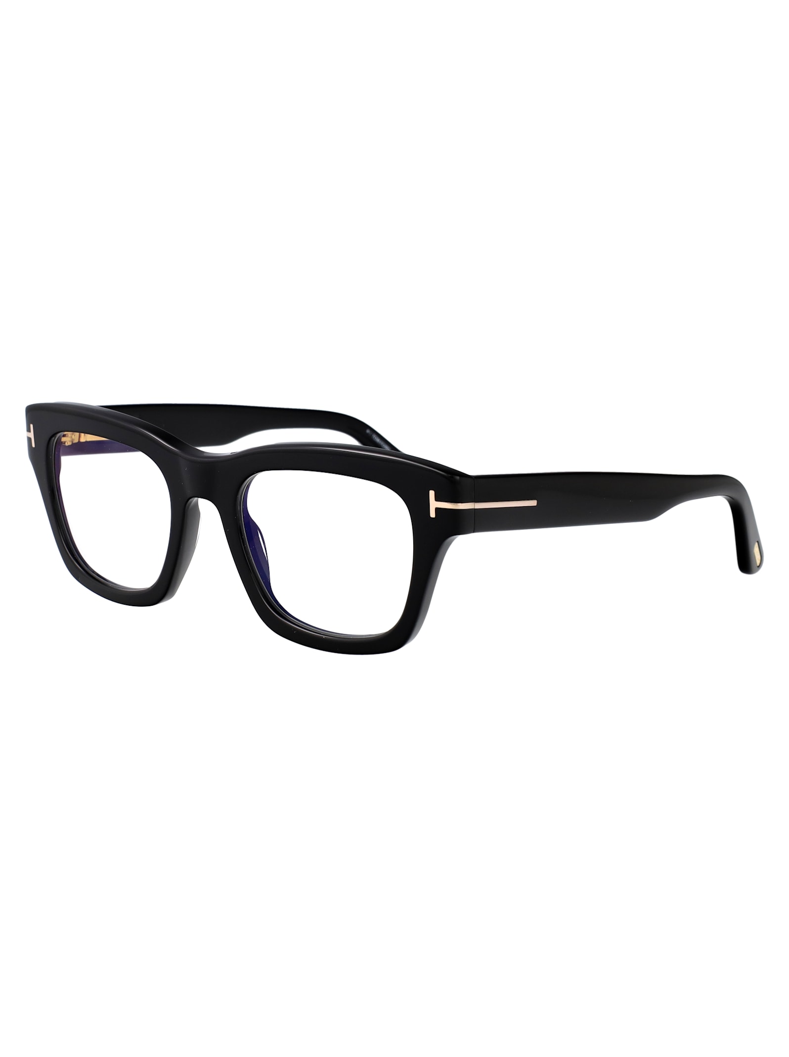 Shop Tom Ford Ft6036-b Glasses In Nero Lucido