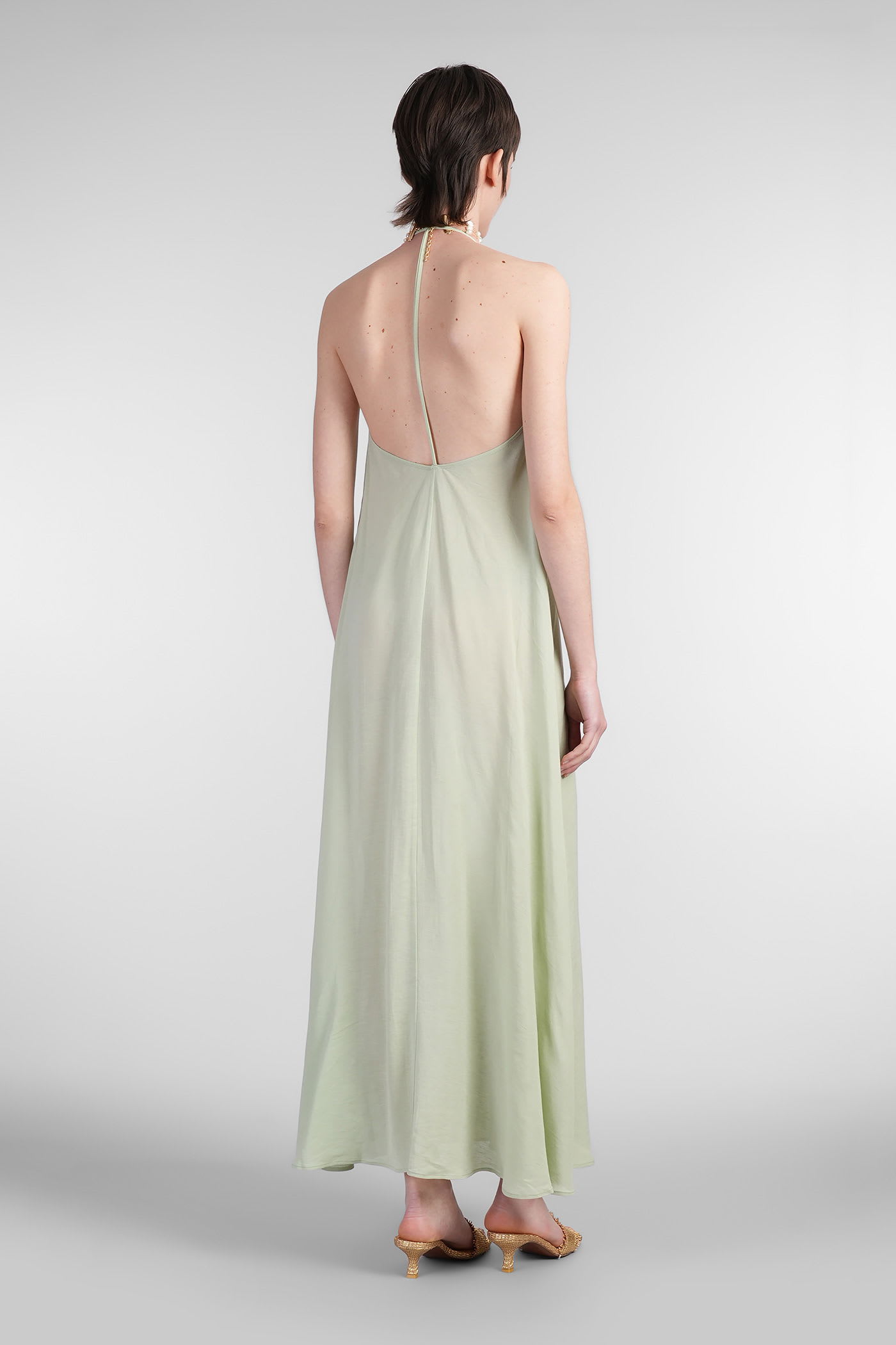 Cult Gaia Orla In Green Viscose In Green