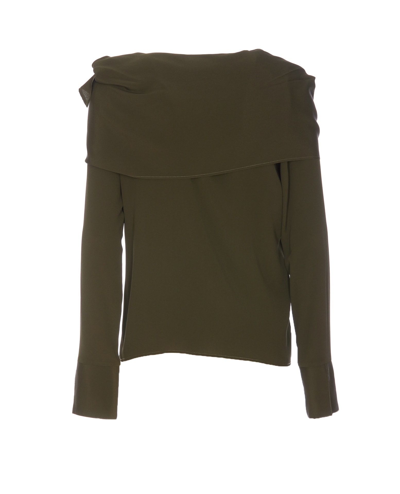 Shop Pinko Blok Blouse In Green