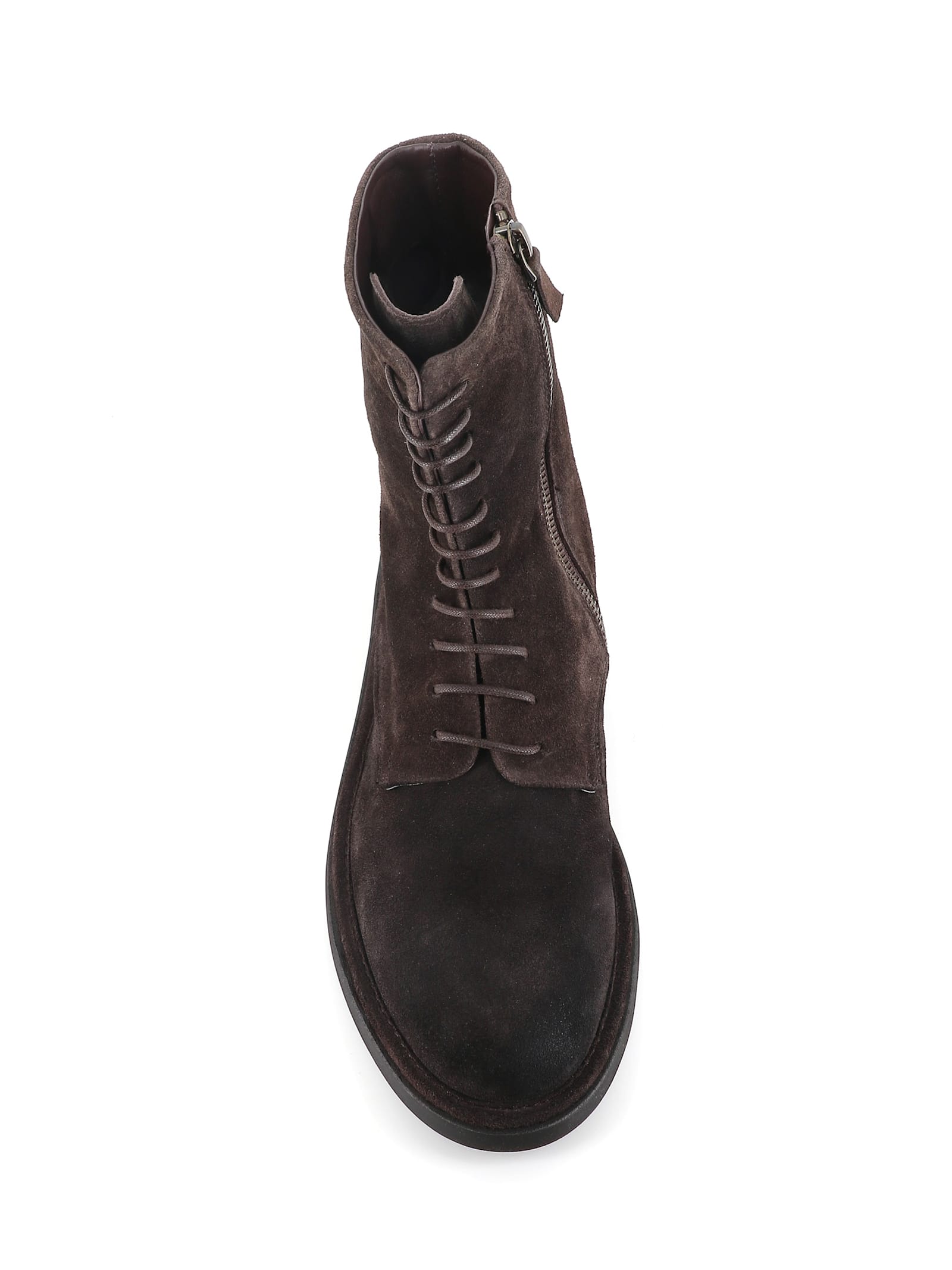 Alexander Hotto Lace-up Boot 68636 In Burgundy