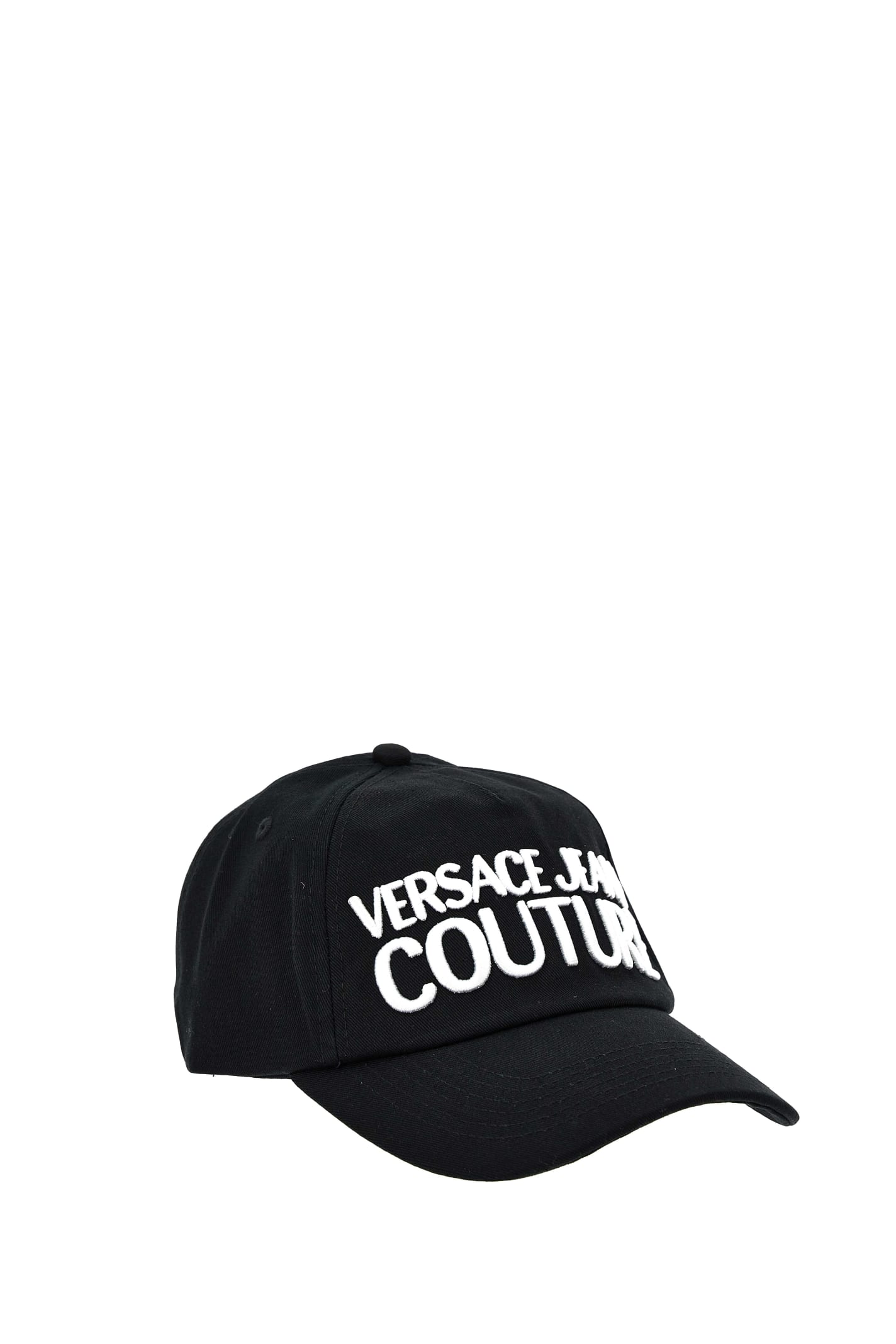 VERSACE JEANS COUTURE VERSACE JEANS COUTURE LOGO-EMBROIDERED COTTON CAP