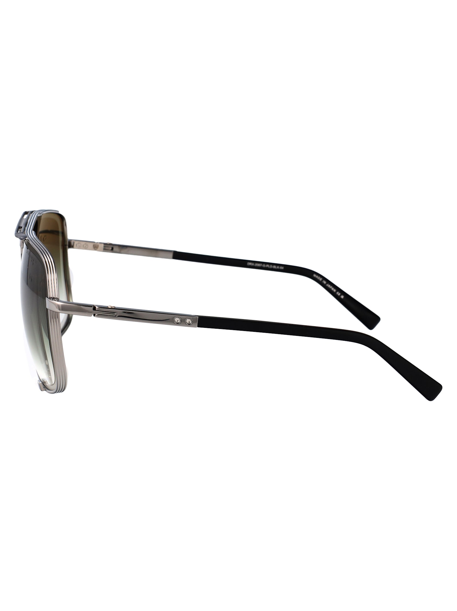 Dita Mach-five Sunglasses In Black Palladium - Black Iron W Dark G15 To Clear Gradient