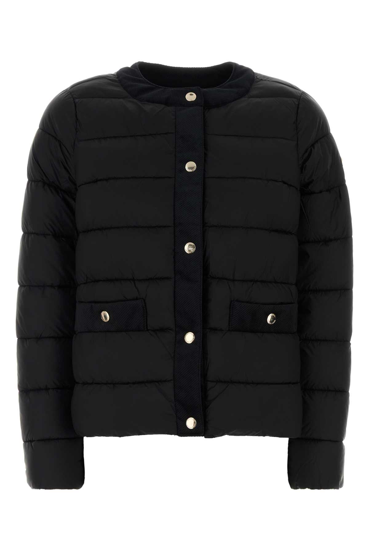 Michael Kors Black Nylon Padded Jacket In Black