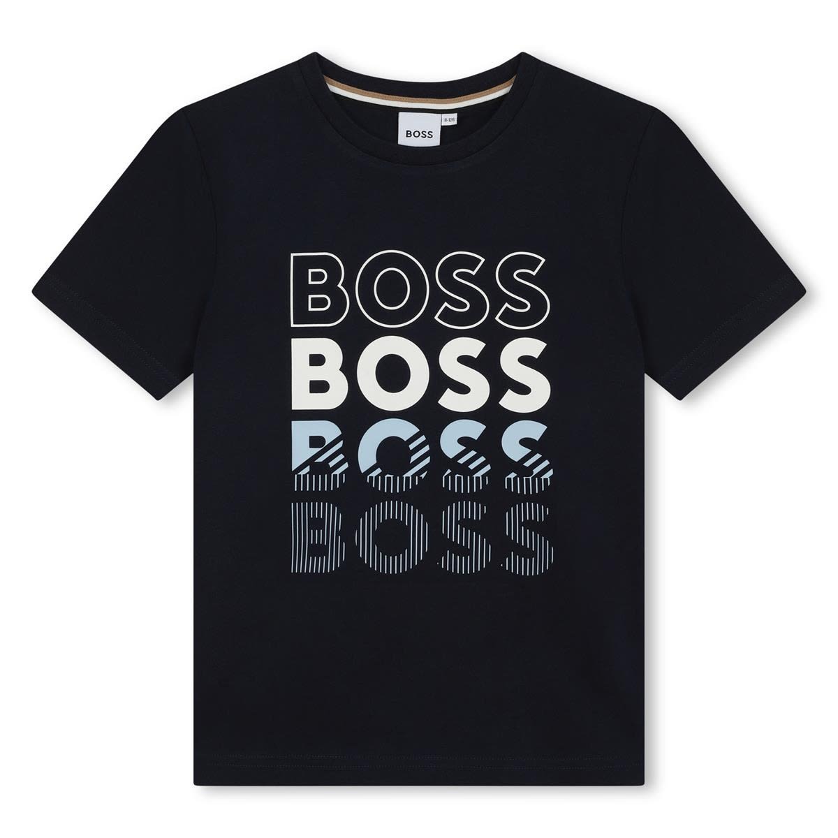 Shop Hugo Boss T-shirt Con Logo In Blue