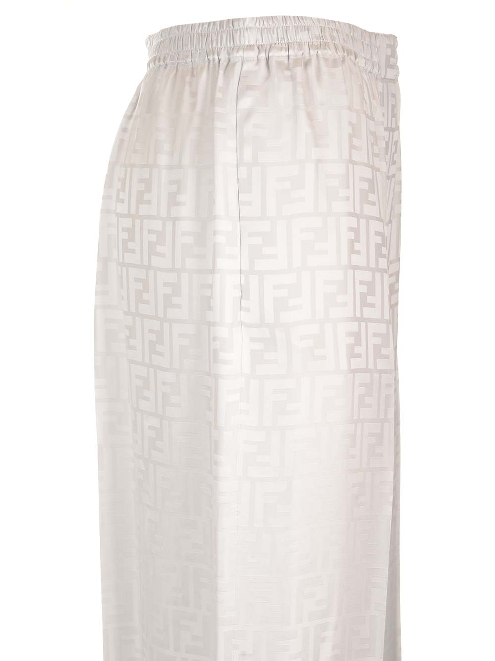 VIP【関税送料無料】希少 FENDI WHITE SILK PANTS Pants Silk White | Fendi