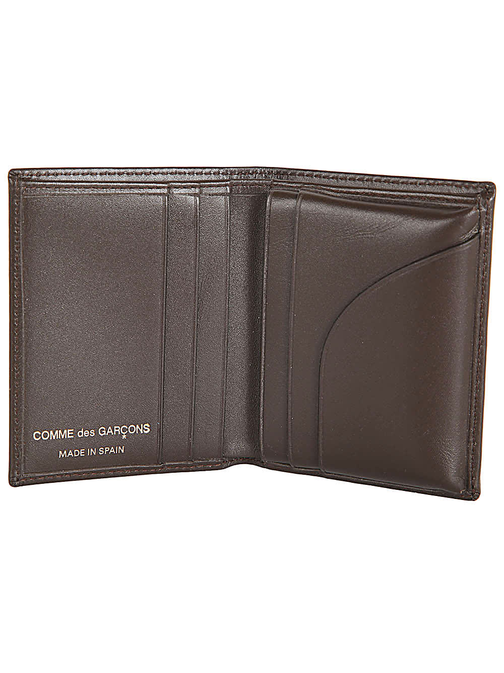 Shop Comme Des Garçons Classic Group Wallet In Brown