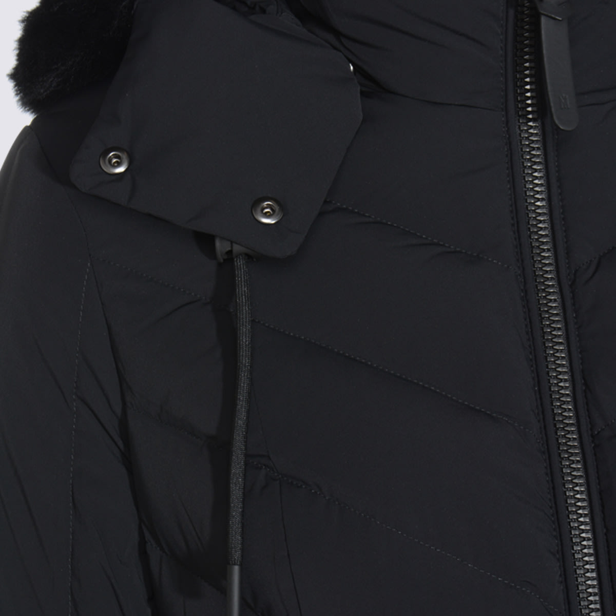 Mackage Black Down Jacket In Gray