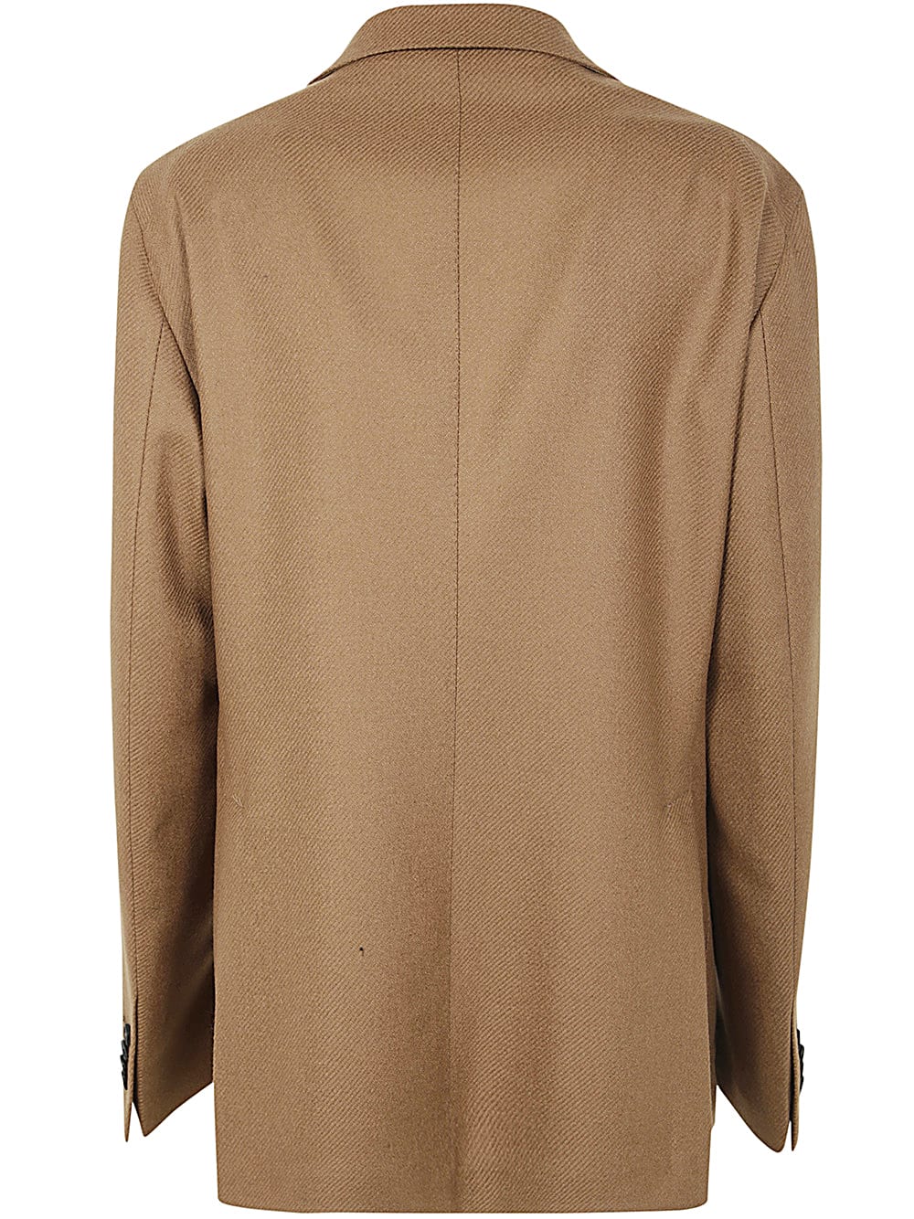 Shop Tagliatore Classic Jacket In Dark Camel