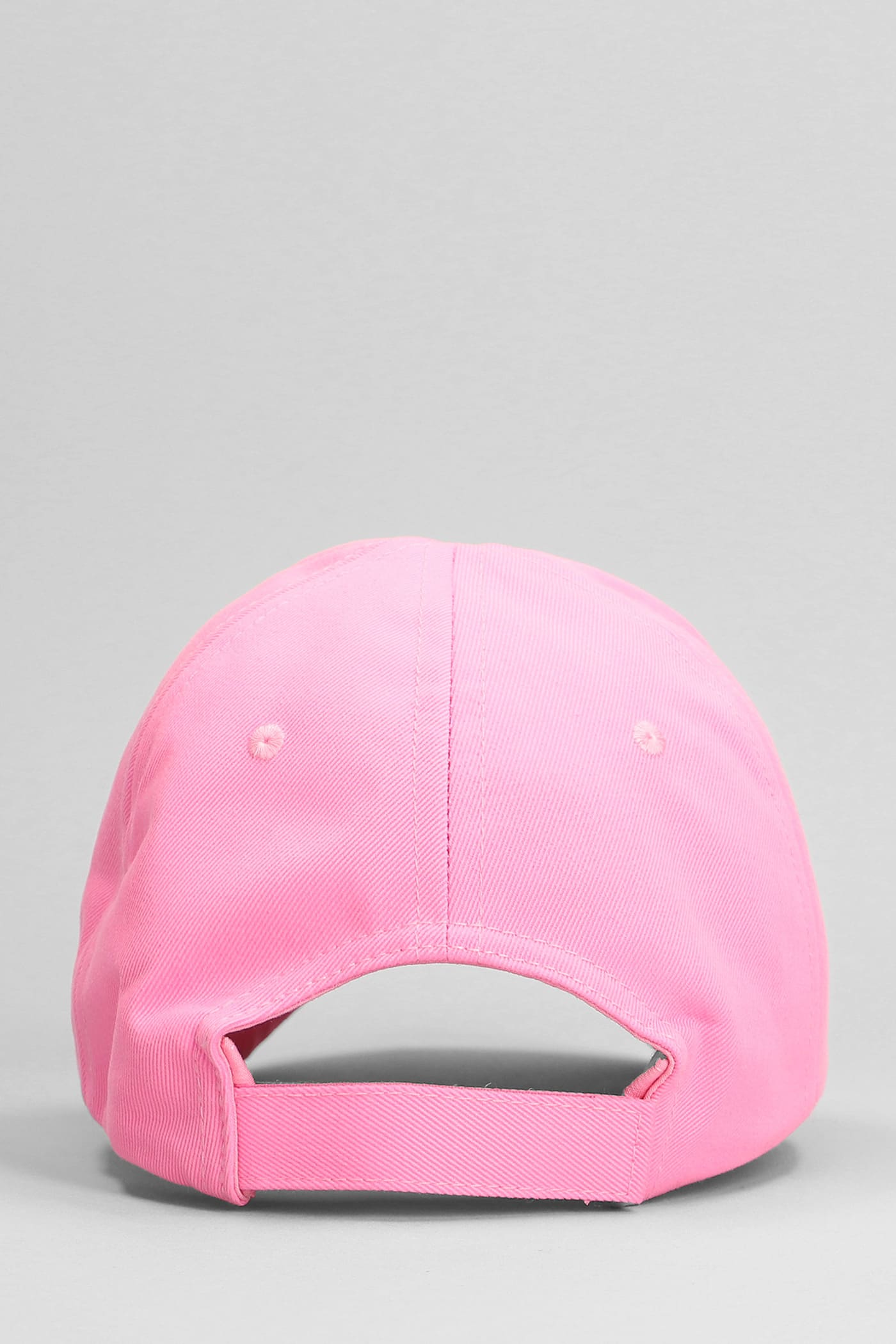 Shop Balenciaga Hats In Rose-pink Polyester