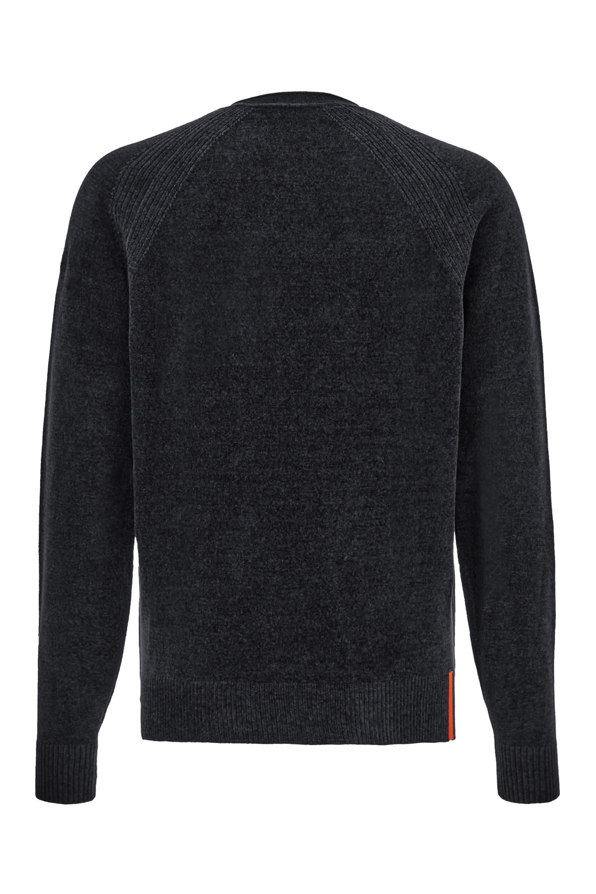 Shop Rrd - Roberto Ricci Design Charcoal Stretch Polyester Sweater In 21