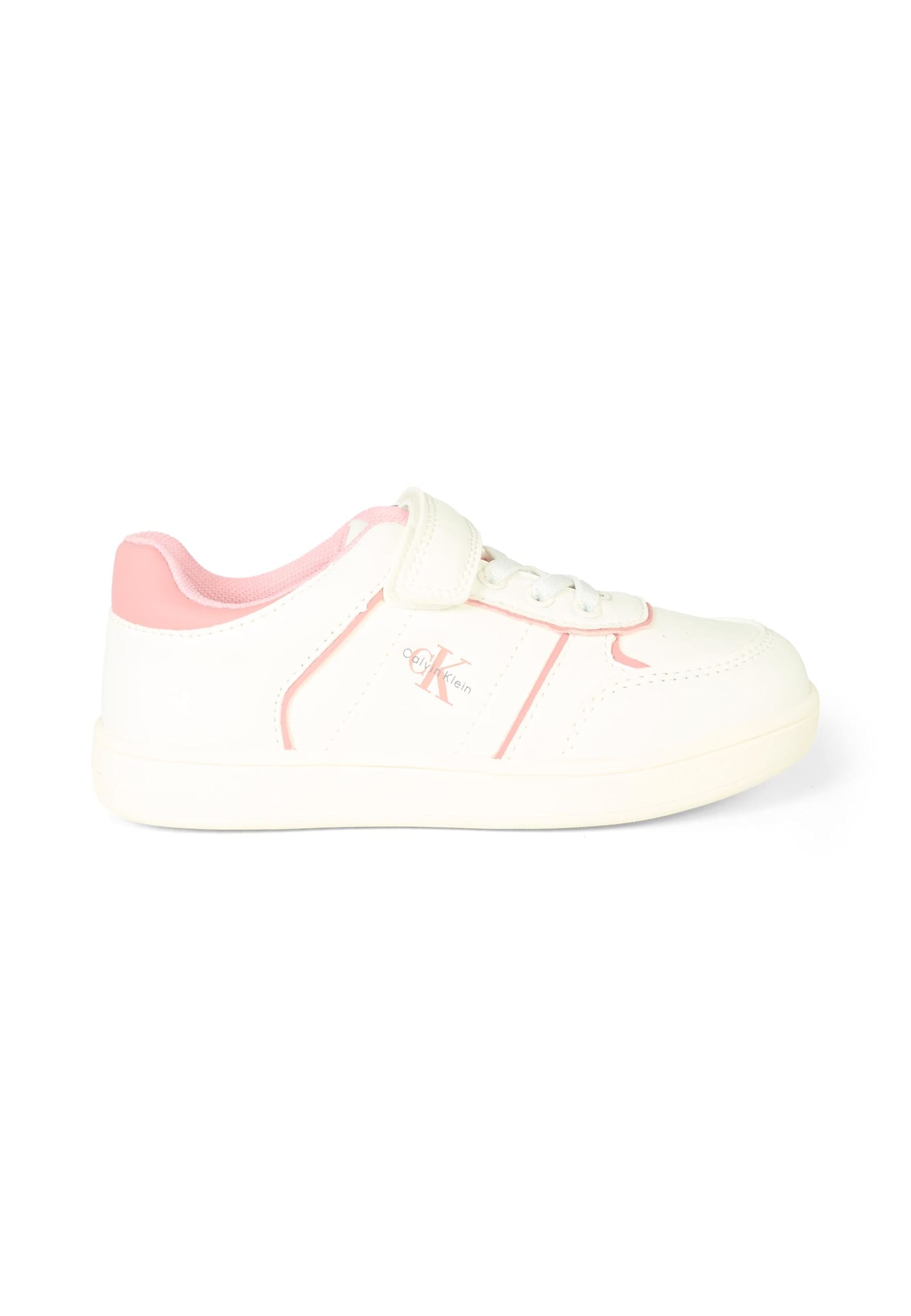 Calvin Klein Logo Sneakers In White