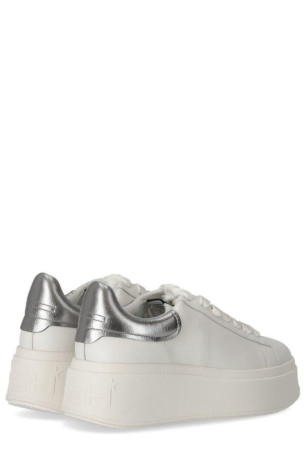 Shop Ash Moby Low-top Chunky Sneakers In Bianco