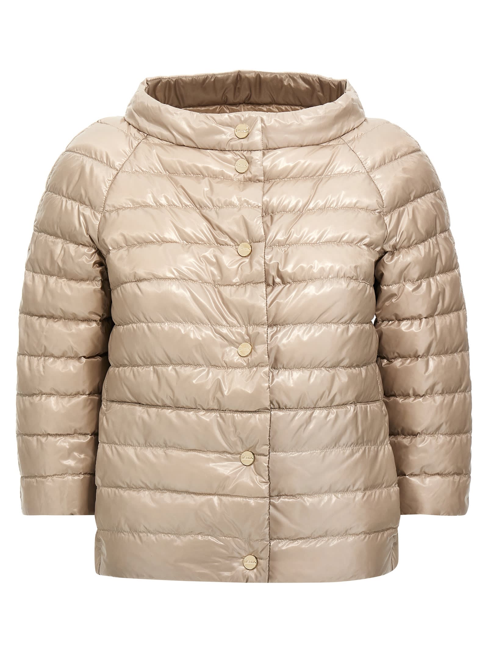 Herno Reversible Hood Casual Jackets And Parka Multicolor In Brown