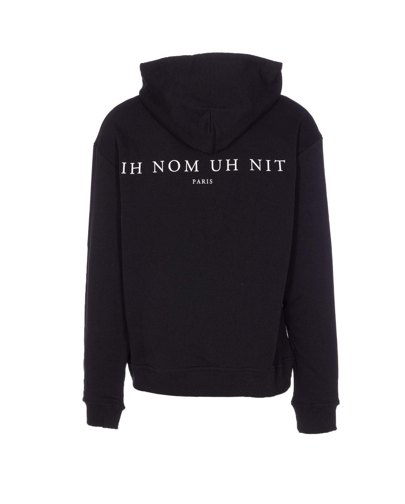 Ih Nom Uh Nit Graphic Hooded Sweater Kangaroo Pocket In Multi