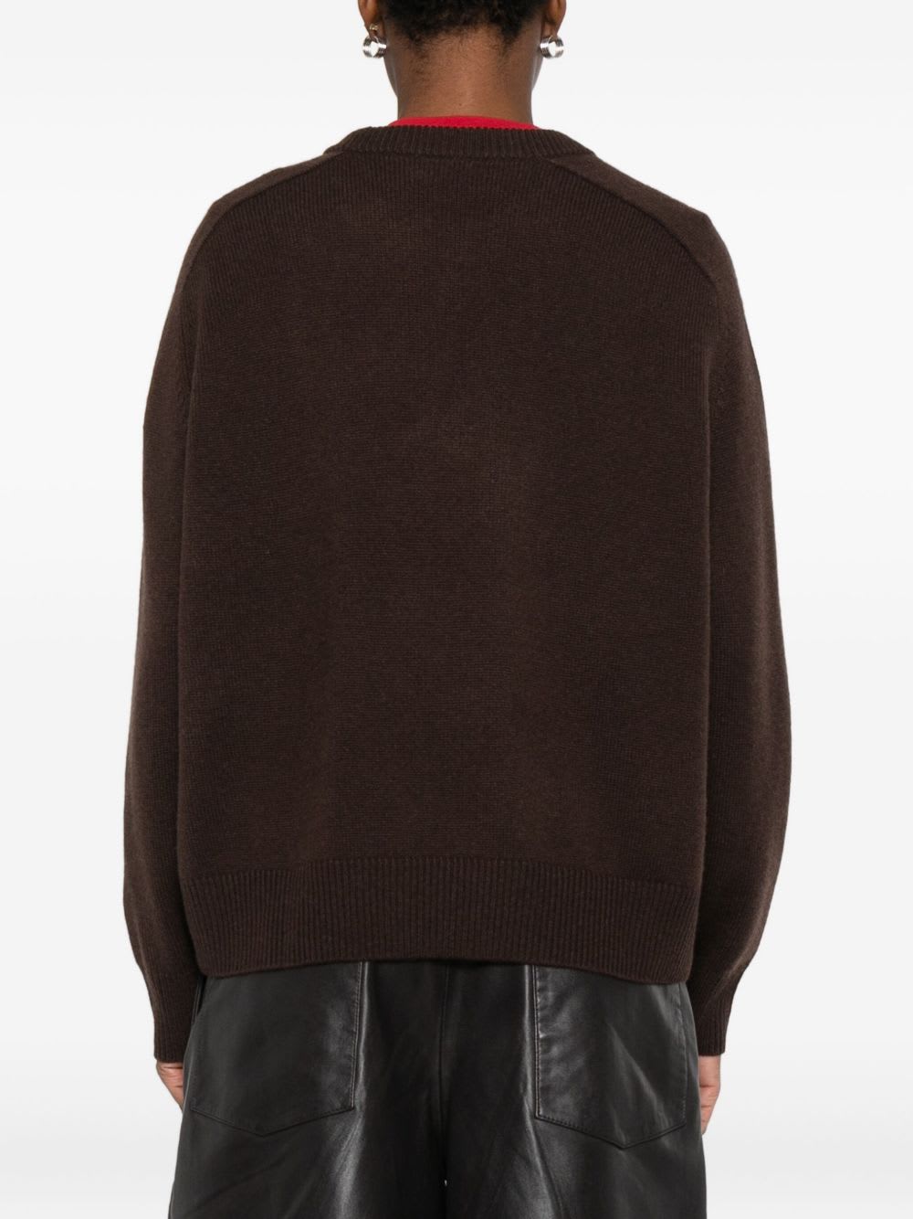 Goat Soft  Cashmere Sweater In Brown