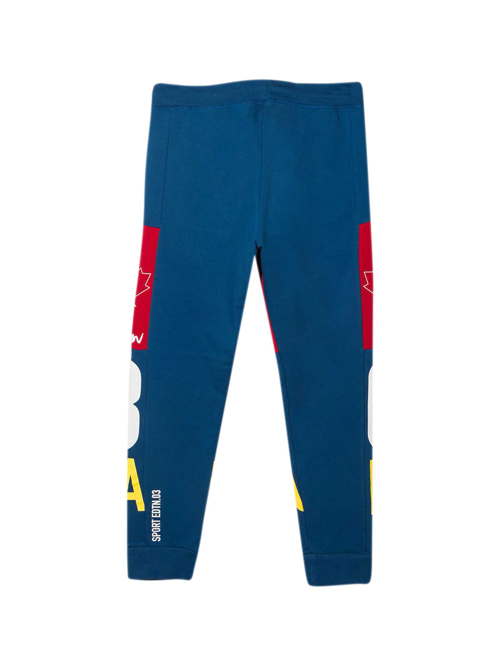 DSQUARED2 BLUE DESIGN JOGGERS 11703022