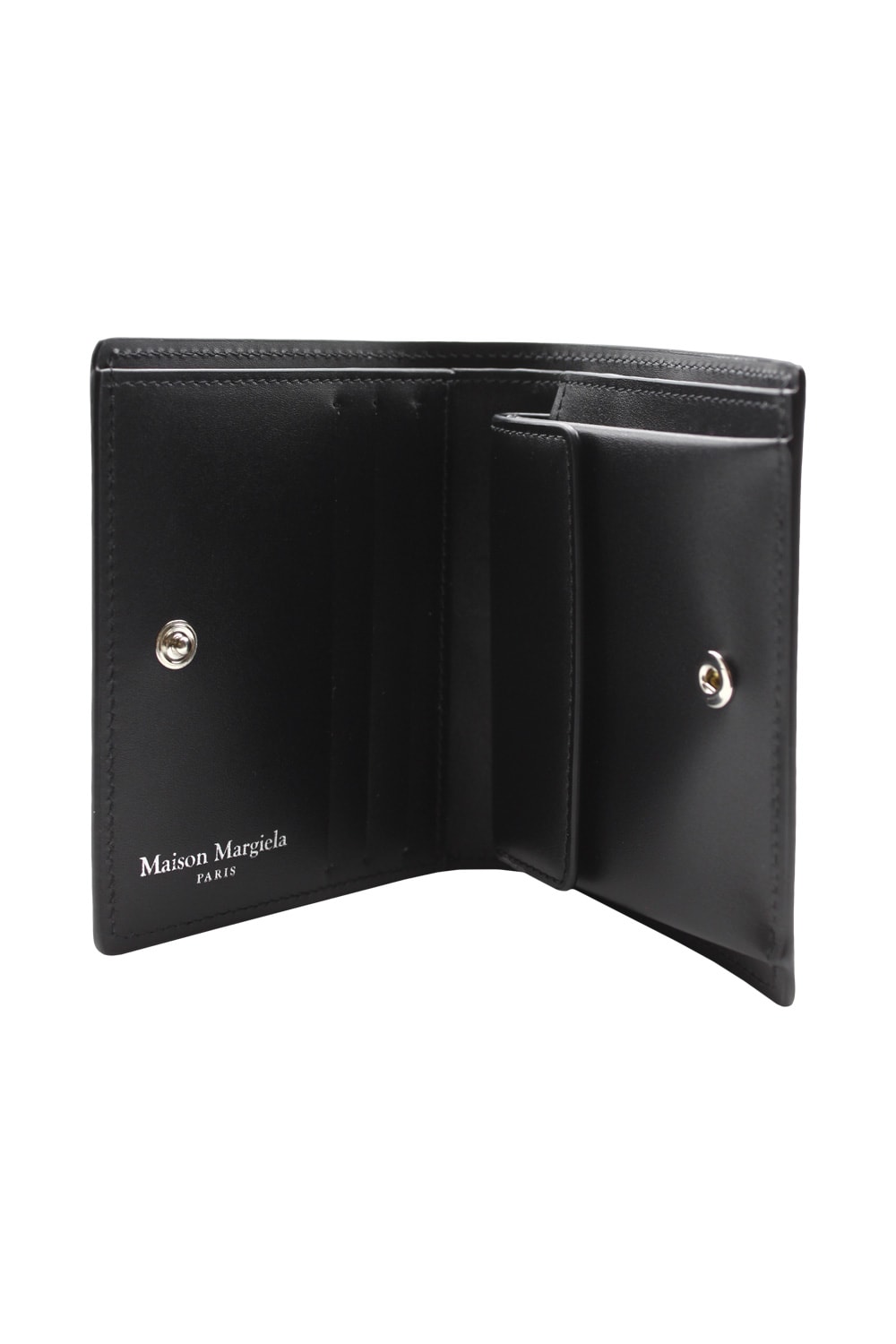 Shop Maison Margiela Leather Cardholder