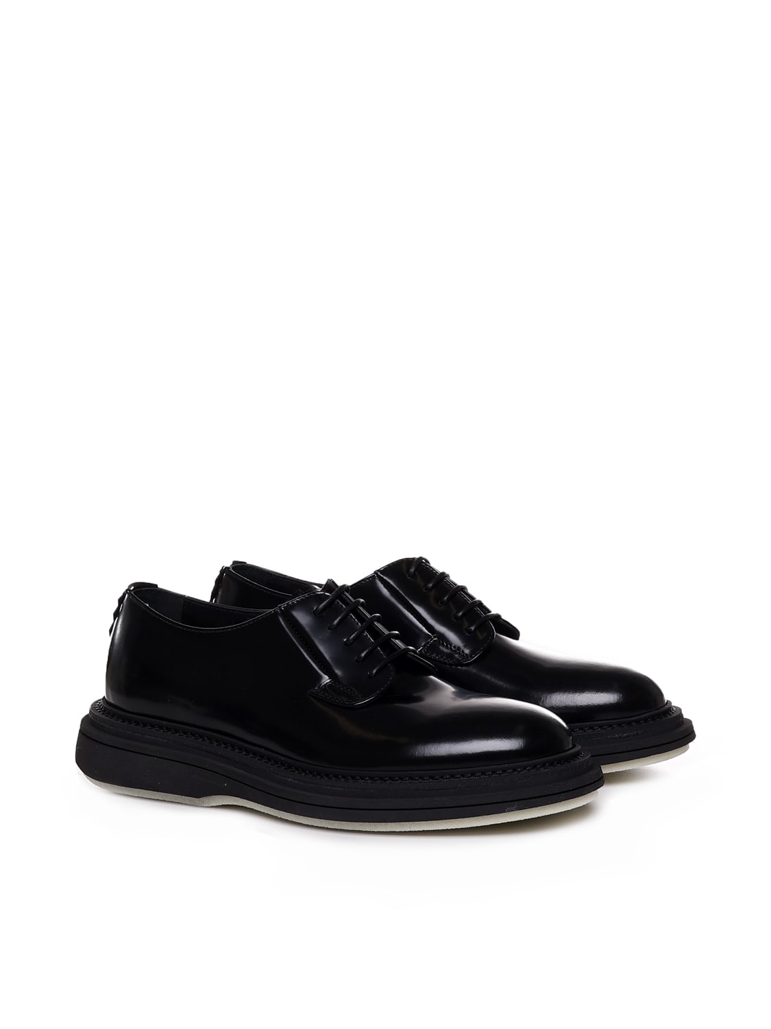 THE ANTIPODE LEATHER LACE-UP SHOES 