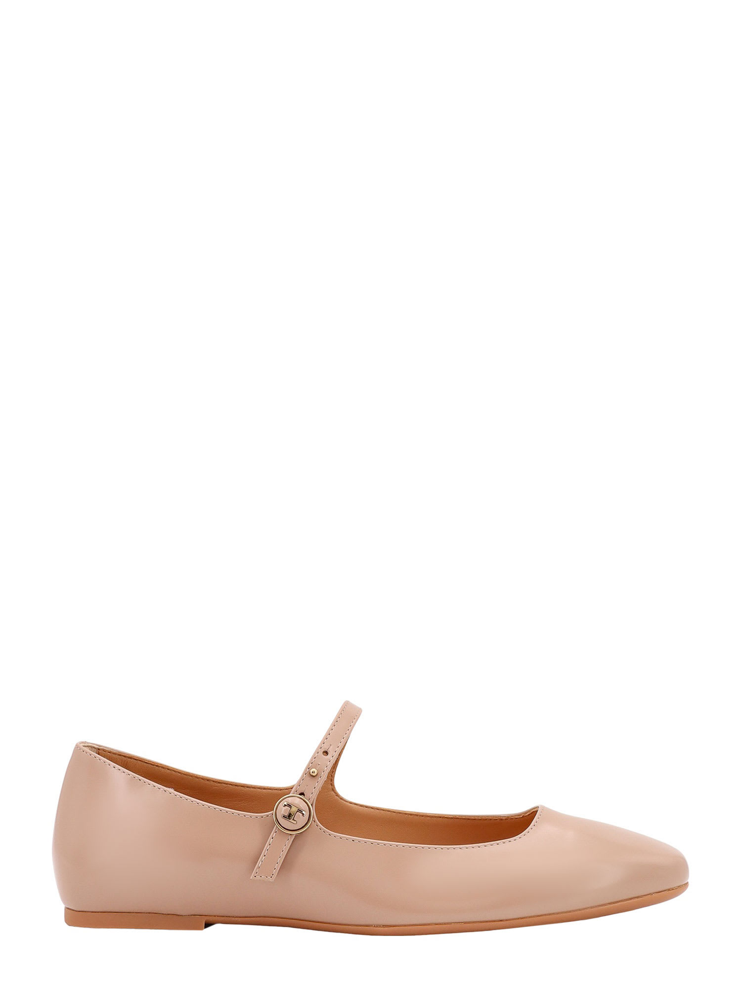 Shop Tod's Ballerinas In Beige