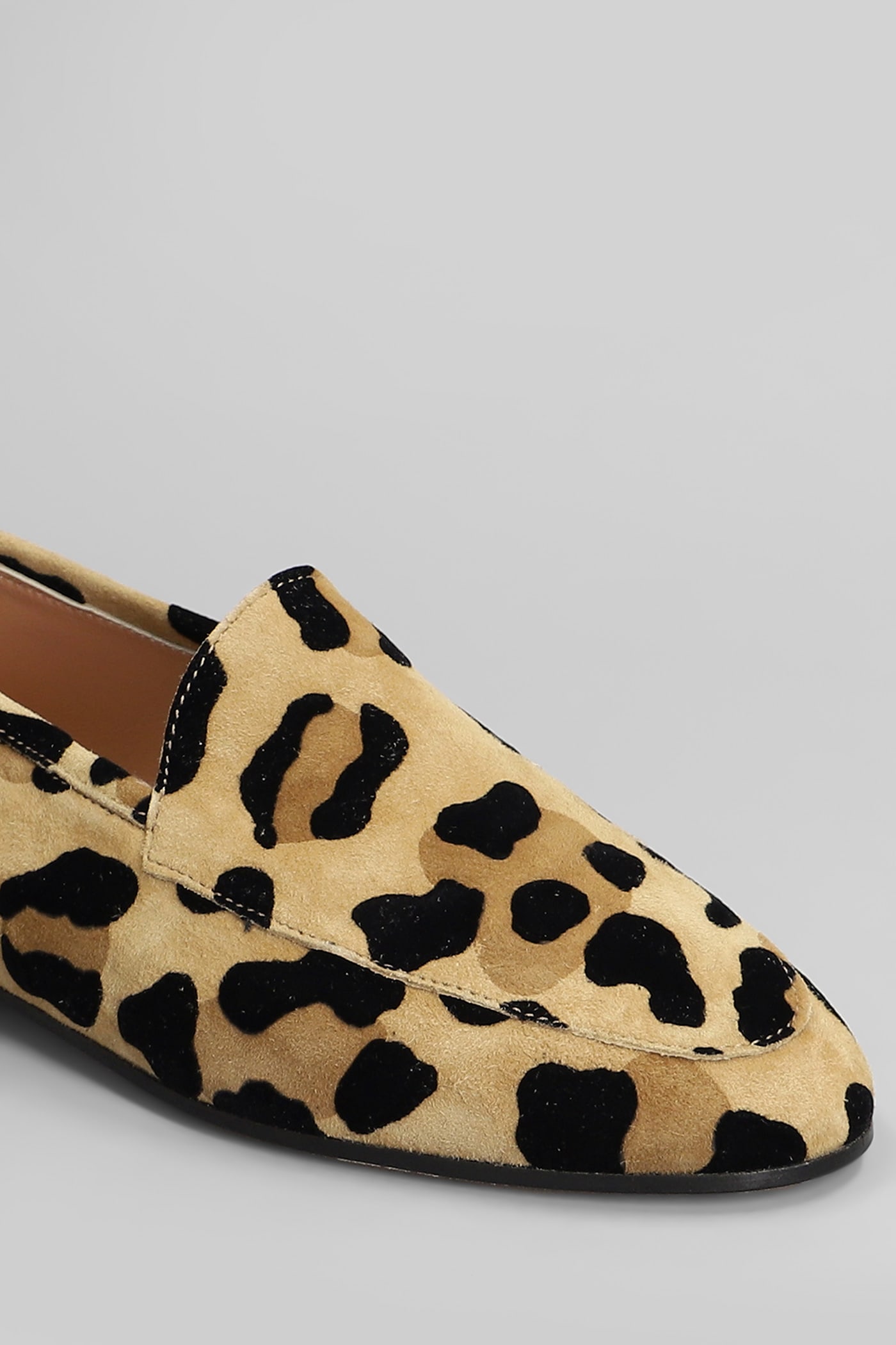 Anniel Leopard-print Loafers In Animalier