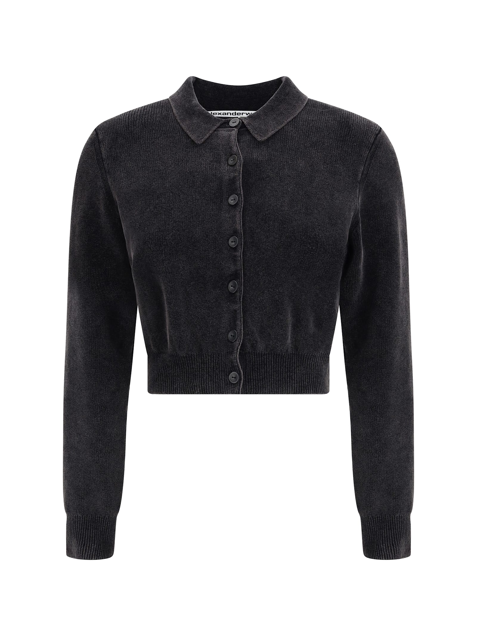 Polo Cardigan Crop