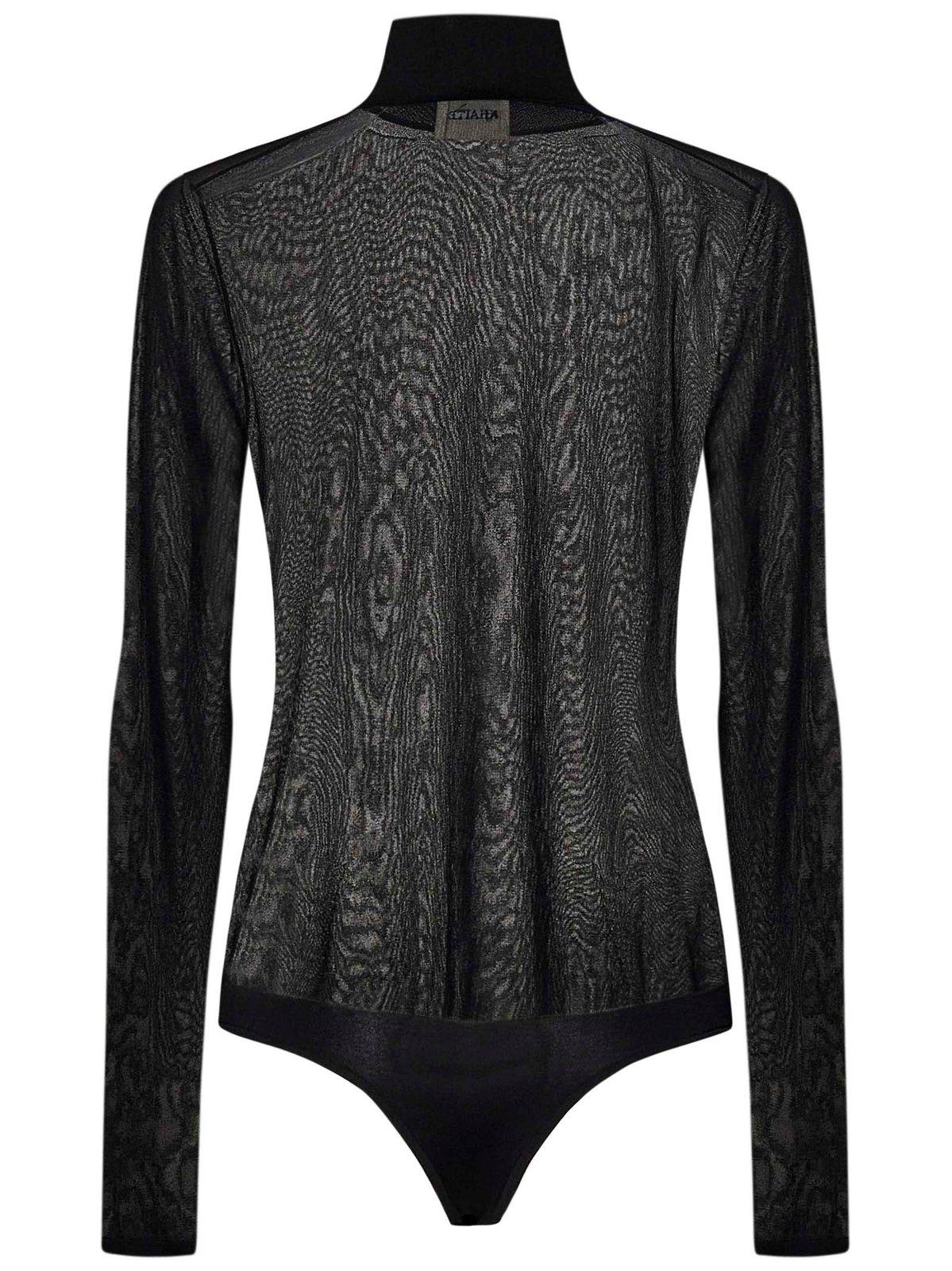Khaite Tallin Bodysuit In Black