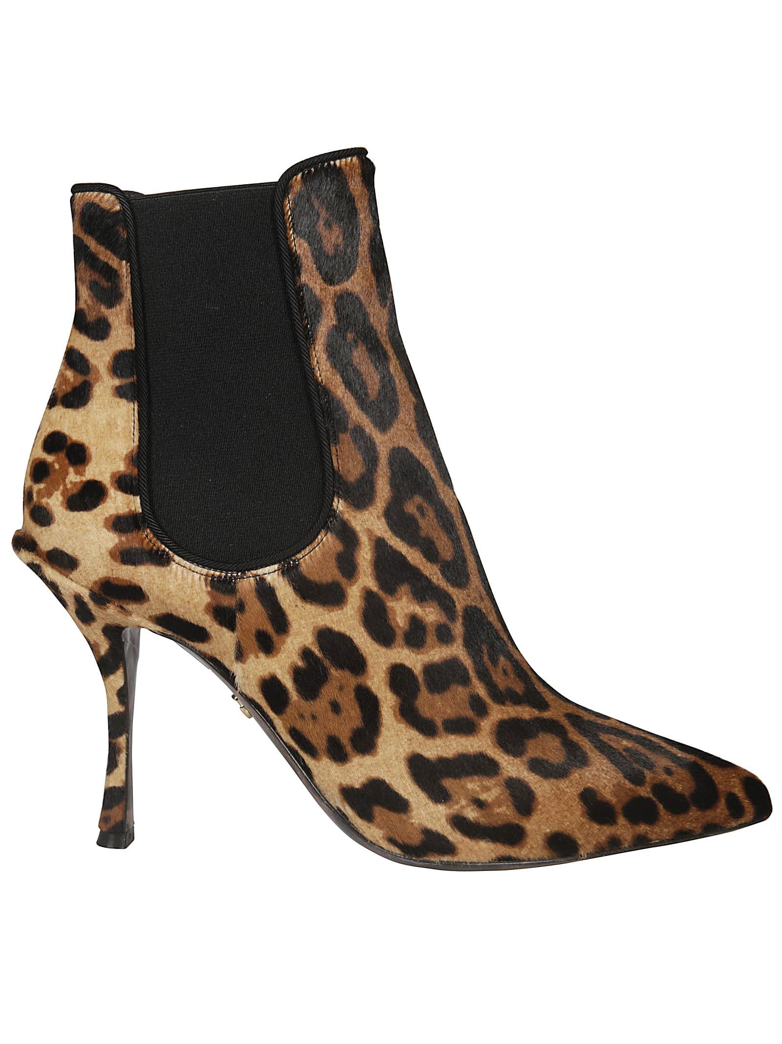 Dolce & Gabbana Printed Ankle Boots