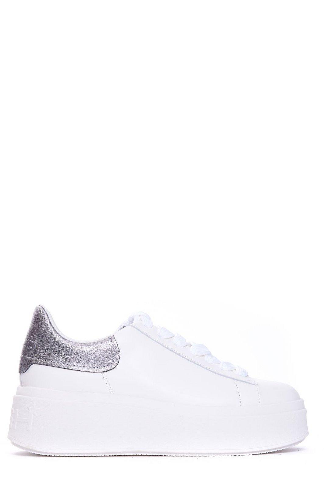 Shop Ash Moby Chunky Sneakers In White