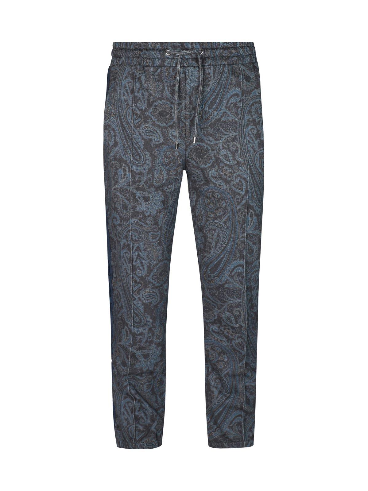 Etro Paisley Printed Drawstring Pants