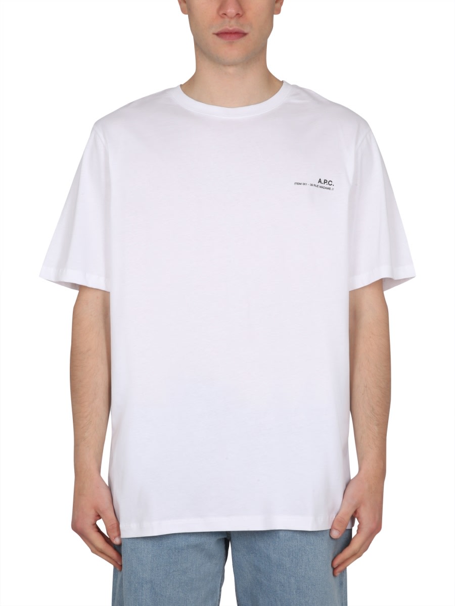 Shop Apc T-shirt Item In White