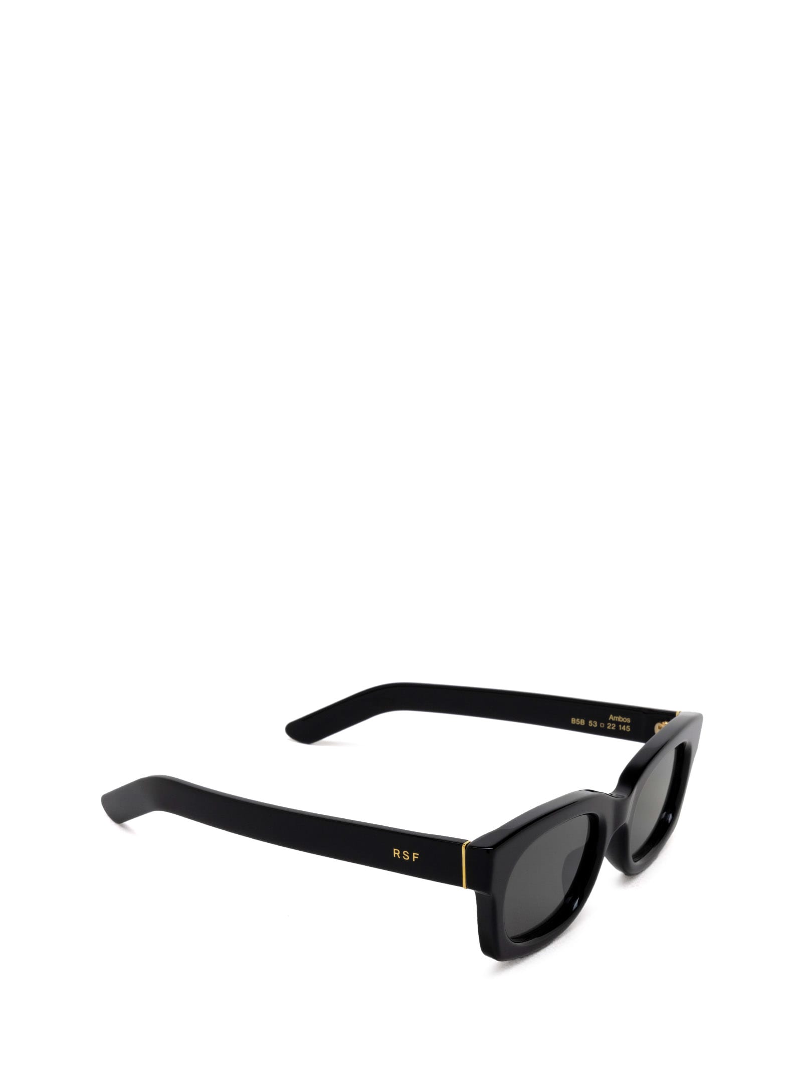 Shop Retrosuperfuture Ambos Black Sunglasses